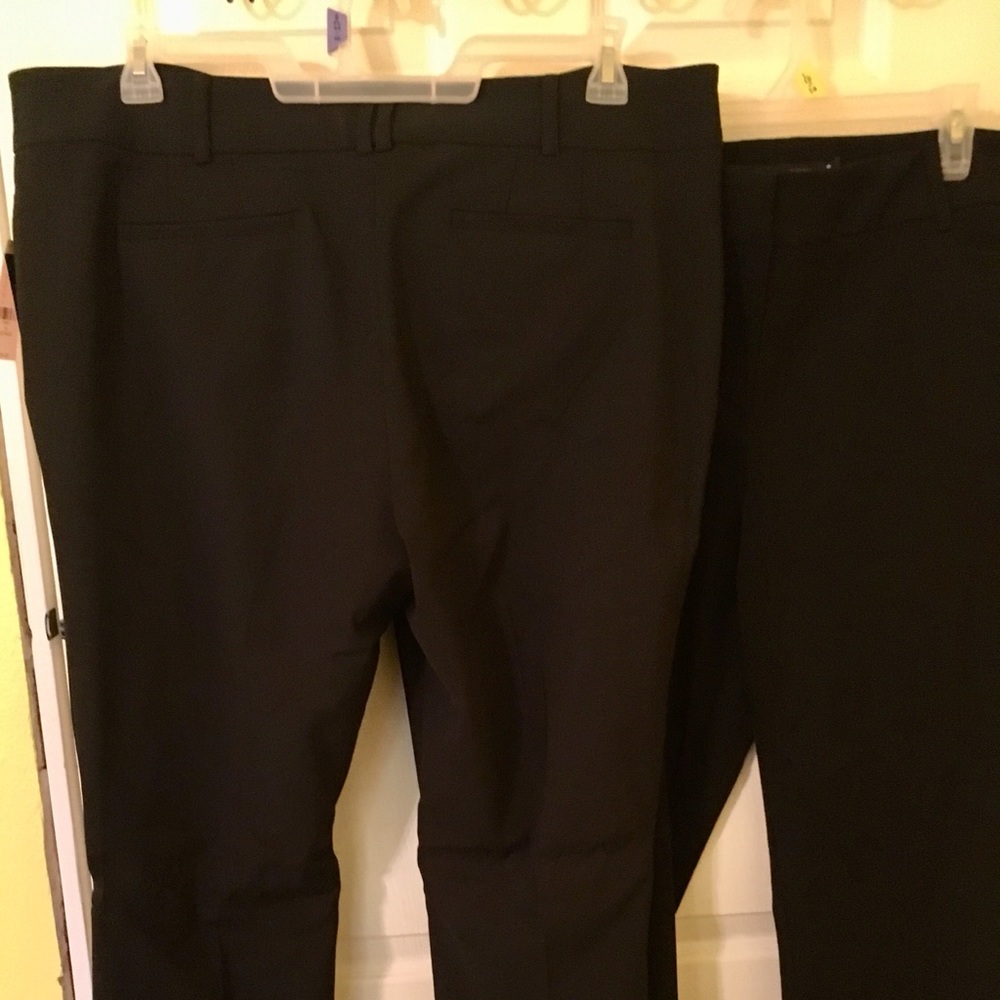 New York & Company black bootcut slacks